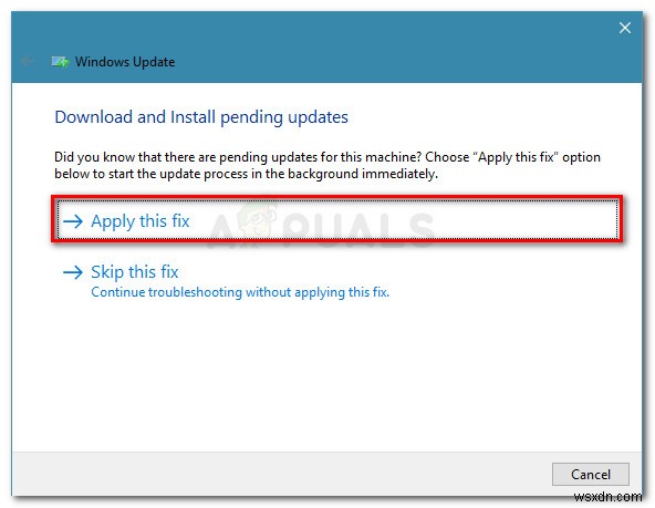 Cách khắc phục lỗi Windows Update Store 0x80D05001 