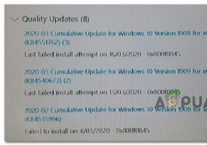Làm thế nào để khắc phục lỗi cập nhật 0x800f0845 trên Windows 10? 