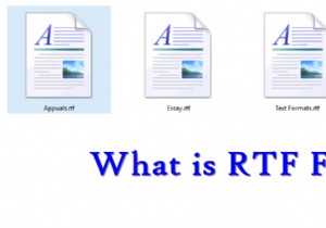 Tệp RTF (.rtf) là gì và nó khác với các định dạng văn bản khác như thế nào? 