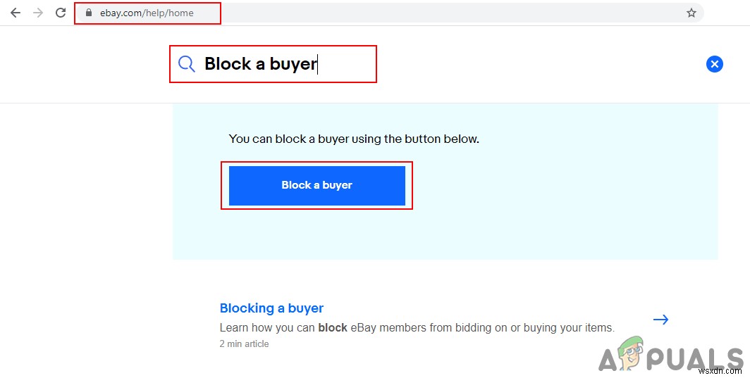 Làm thế nào để Chặn Người mua và Người đặt giá thầu trên eBay? 
