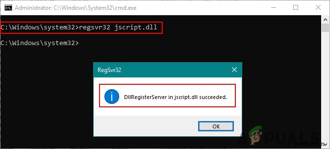 Cách đăng ký tệp DLL hoặc OCX trong Windows 10 qua Command Prompt 
