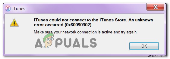 Làm thế nào để sửa lỗi iTunes không thể kết nối 0x80090302 trên Windows 10? 