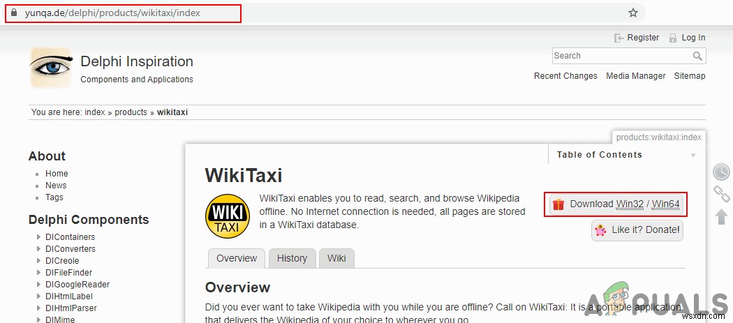 Làm thế nào để sử dụng WikiPedia Ngoại tuyến? 