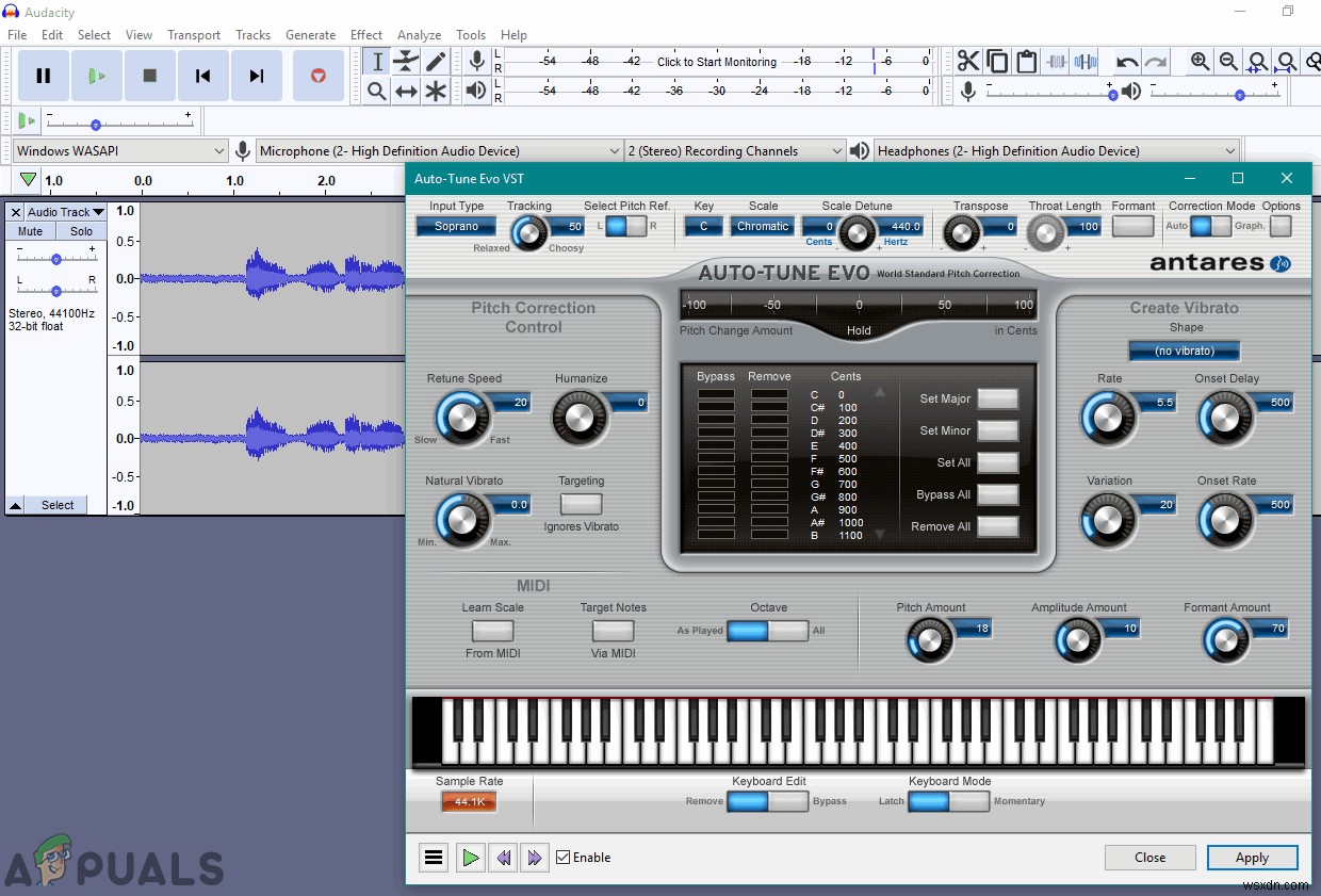 Làm thế nào để cài đặt Plugin Autotune trong Audacity? 