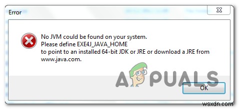 Cách sửa lỗi Không tìm thấy JVM trên Windows 10 