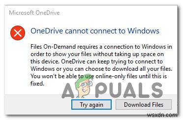 Sự cố kết nối OneDrive trên Windows 7 và 10 [Khắc phục] 