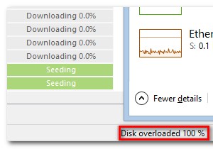 Làm thế nào để giải quyết lỗi uTorrent Disk Overloaded trong Windows? 