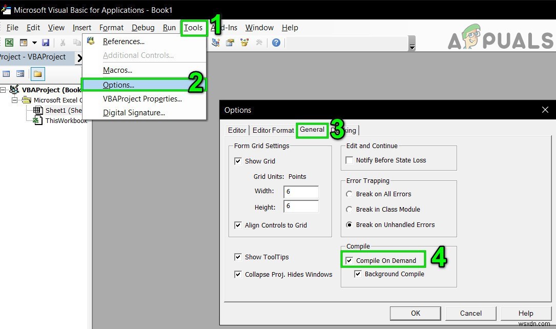 Khắc phục:Microsoft Excel đang cố gắng khôi phục thông tin của bạn 