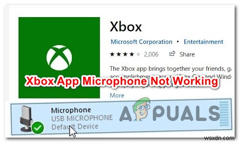 Ứng dụng Xbox không thu âm thanh Micrô trên Windows 10 