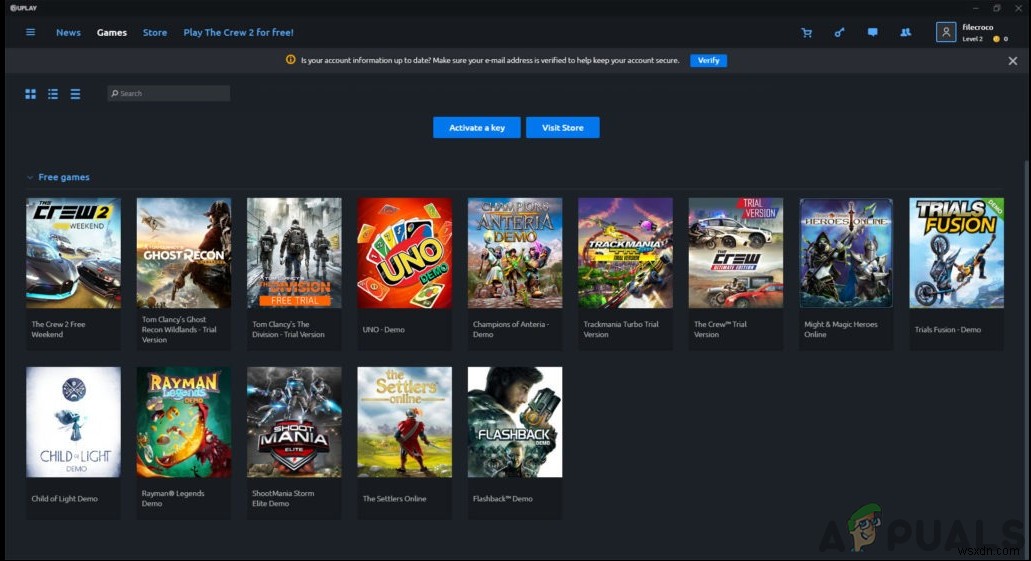 Các bản sửa lỗi để Khởi chạy Uplay 