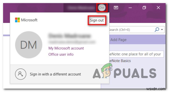 Sửa lỗi  OneNote Cần mật khẩu để đồng bộ hóa Notebook này  