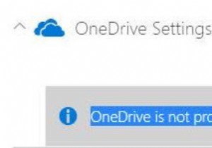 OneDrive không được cấp phép cho Lỗi người dùng này 