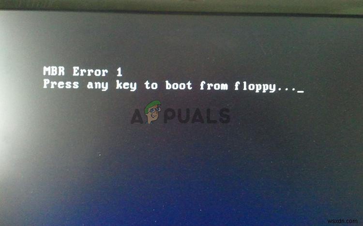 Làm thế nào để khắc phục lỗi MBR 1 trên Windows? 