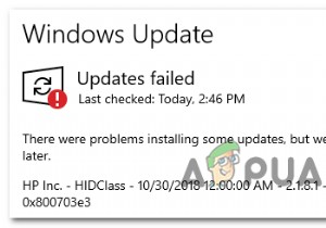 Làm thế nào để khắc phục lỗi Windows Update 0x800703e3? 