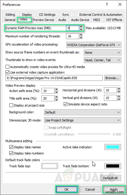 Làm thế nào để sửa lỗi Sony Vegas Preview Lag trên Windows? 