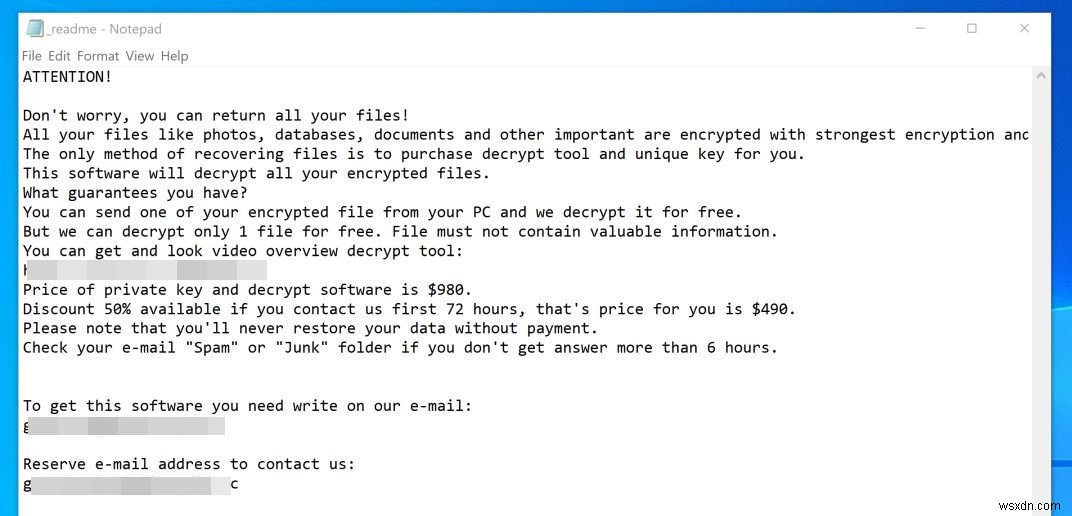 Ransomware ‘.Meds’ là gì và Cách bảo vệ máy tính của bạn trước nó? 