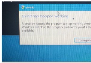 Cách sửa lỗi  Sivinit Has Stopped Working  trên Windows 