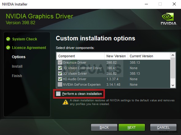 Làm thế nào để sửa lỗi đầu ra NVIDIA không được cắm trên Windows? 