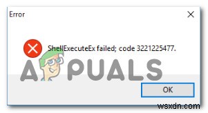Làm thế nào để khắc phục lỗi  Shellexecuteex Failed  trên Windows? 