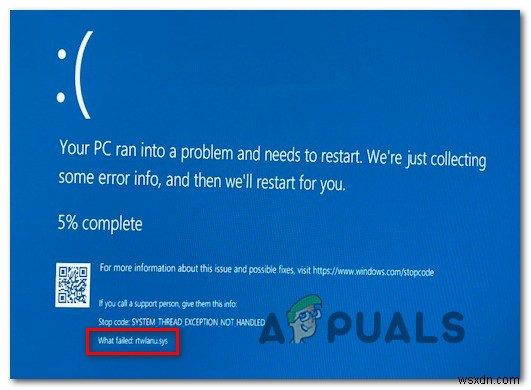 Làm thế nào để sửa lỗi BSOD gây ra bởi rtwlanu.sys trên Windows? 