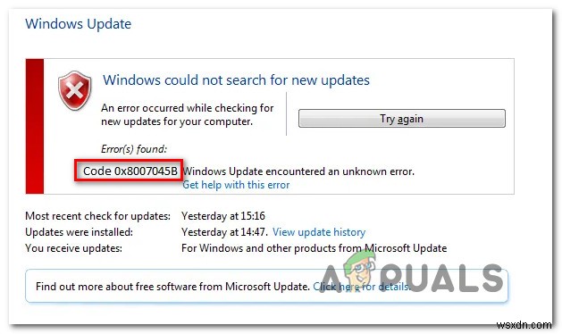 Làm thế nào để sửa lỗi 0x8007045b trên Windows? 