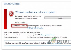 Làm thế nào để sửa lỗi 0x8007045b trên Windows? 