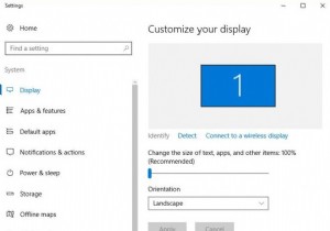 Cách sửa lỗi Cài đặt hiển thị nâng cao bị thiếu trong Windows 10? 