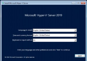 Cách cài đặt Hyper-V 2019 Server Core? 