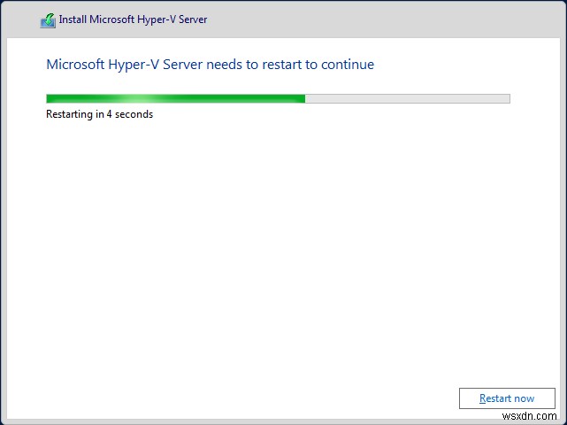 Cách cài đặt Hyper-V 2019 Server Core? 