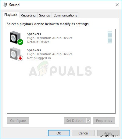 Làm thế nào để khắc phục sự cố âm thanh không có âm thanh độ nét cao NVIDIA trên Windows? 