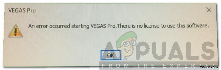 Làm thế nào để khắc phục lỗi xảy ra khi khởi động Vegas Pro? 