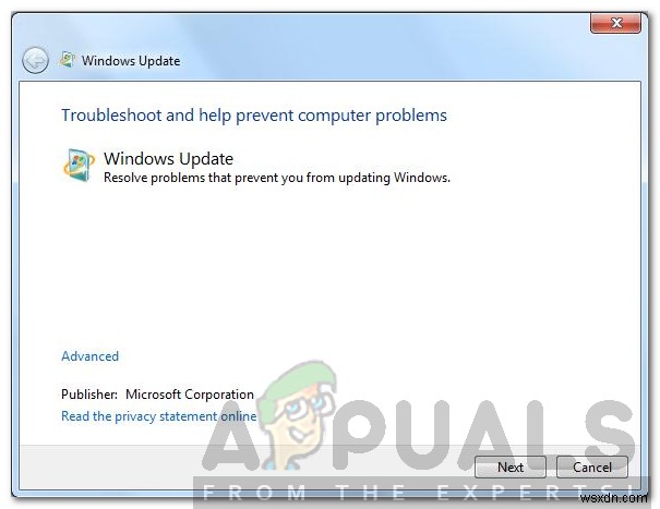 Cách sửa mã lỗi Windows Update 643 