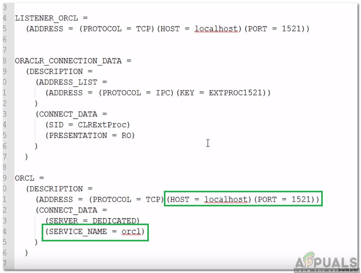 Cách khắc phục  Lỗi IO:Bộ điều hợp mạng không thể thiết lập kết nối  trên Oracle SQL? 