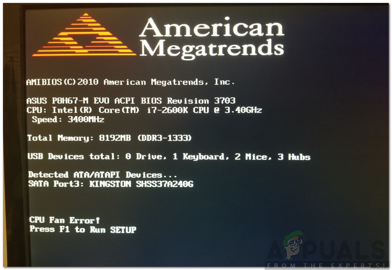 Cách sửa lỗi quạt CPU trên BIOS 