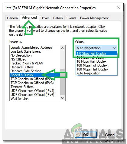 Cách khắc phục  Realtek PCIe GBE Family Controller  không chạy ở tốc độ tối đa? 