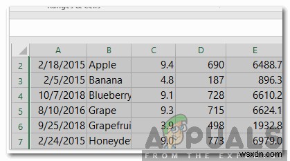 Làm thế nào để xóa nhiều hàng trong Excel? 