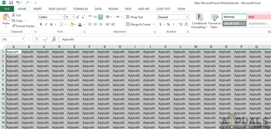 Cách khắc phục tài liệu Excel không được lưu 