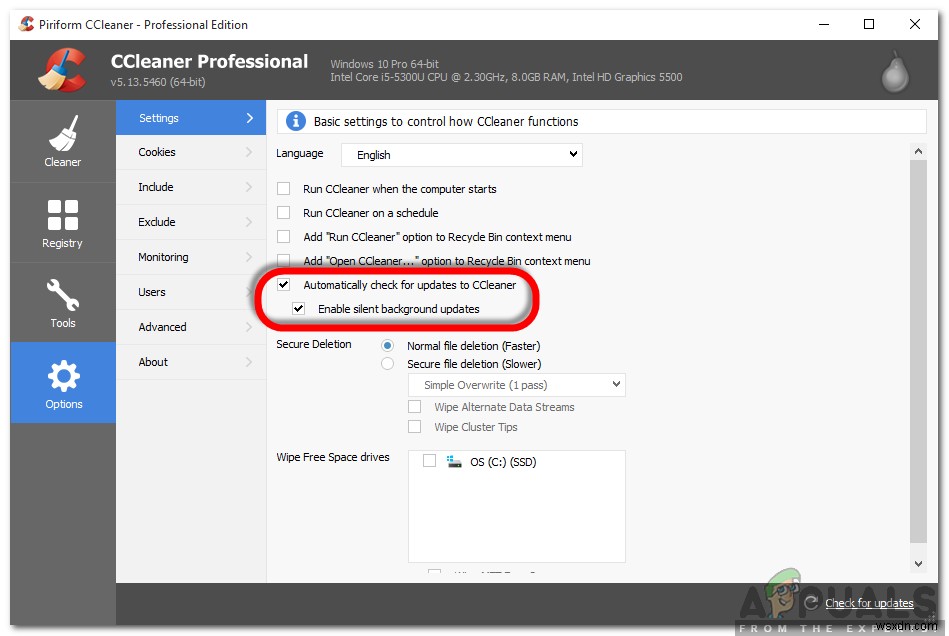 CCleaner:Sử dụng có an toàn không? 