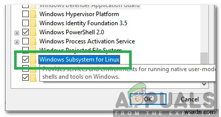 Cách khắc phục  Thành phần tùy chọn WSL không được bật. Vui lòng kích hoạt nó và thử lại  Lỗi trên Ubuntu? 