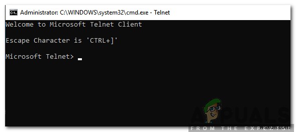 Cách kích hoạt Telnet trong Windows 10 
