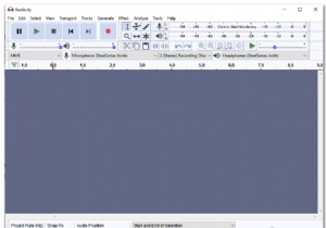 Cách di chuyển một bản nhạc trong Audacity 