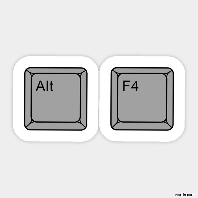 Cách sửa Alt + F4 không hoạt động trên Windows 