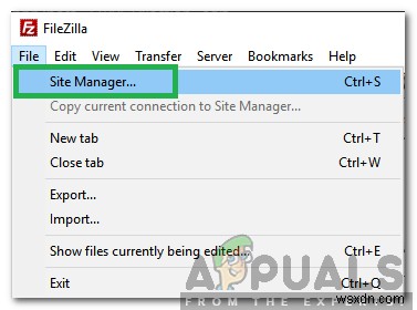 Cách khắc phục lỗi  Không truy xuất được danh sách thư mục  trên FileZilla 