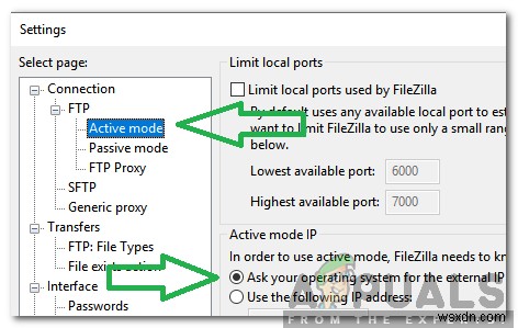 Cách khắc phục lỗi  Không truy xuất được danh sách thư mục  trên FileZilla 