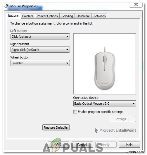 Cách sửa lỗi  Jumps  của Mouse Scroll Wheel trên Windows 