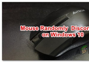 Cách sửa lỗi  Ngắt kết nối và kết nối lại bằng chuột ngẫu nhiên  trên Windows 10 