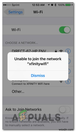 Cách khắc phục  Điểm phát sóng Wi-Fi Xfinity không hoạt động  