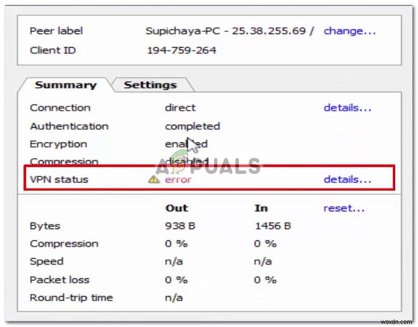 Cách khắc phục lỗi trạng thái VPN của Hamachi 