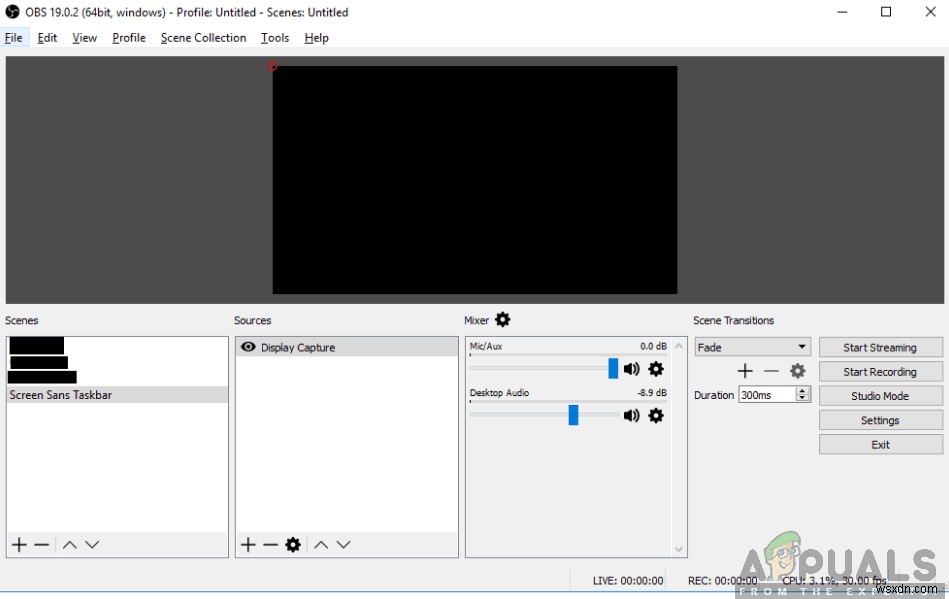 Cách khắc phục sự cố màn hình đen trong OBS Studio 