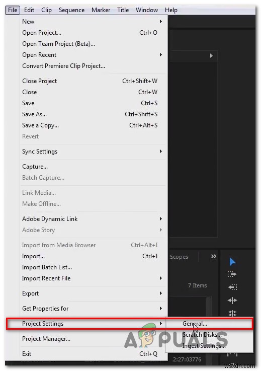 Cách khắc phục  Lỗi biên dịch phim  trong Premiere Pro 